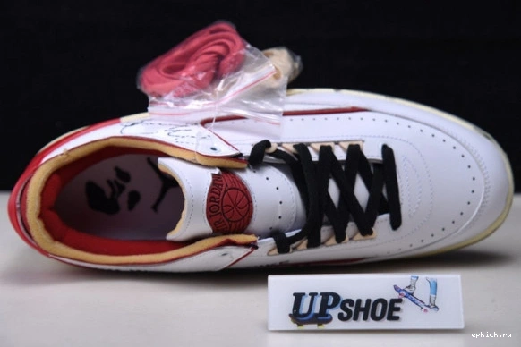 EP White Retro DJ4375-106 O-W SP DJ4375-106 Jordan Red 2 Low Air 0405